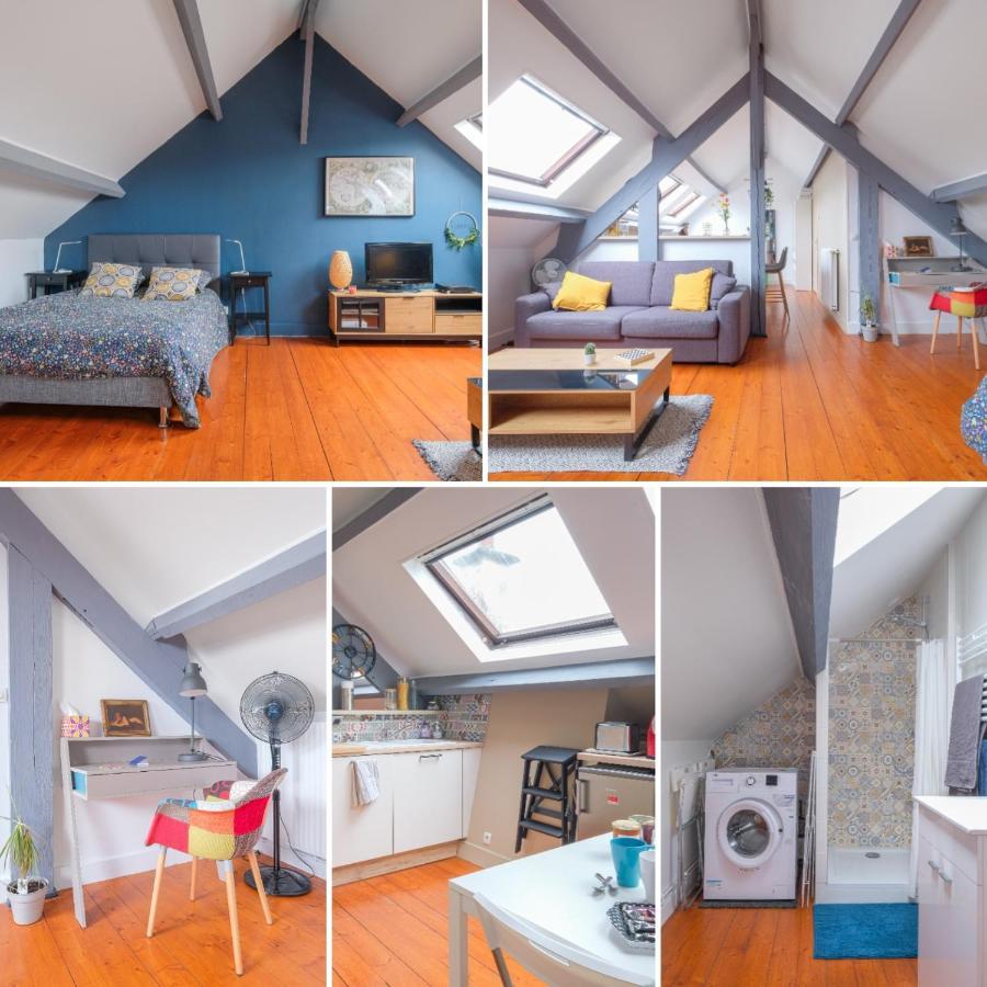L'Escale Nemourienne Apartment เนอมัวร์ส ภายนอก รูปภาพ